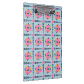 Dekorfarbene Fliese Klemmbrett (Rechts)