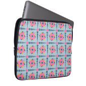 Dekorfarbene Fliese Laptopschutzhülle (Vorne Rechts)