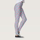 Dekorfarbene Fliese Leggings (Rechts)