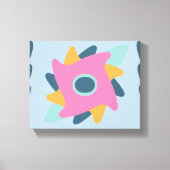 Dekorfarbene Fliese Leinwanddruck (Vorderseite)