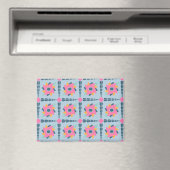 Dekorfarbene Fliese Magnet (In Situ (Geschirrspüler))
