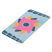 Dekorfarbene Fliese Magnet (Linke Seite)