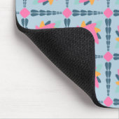 Dekorfarbene Fliese Mousepad (Ecke)