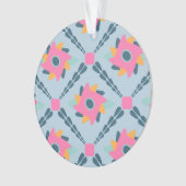 Dekorfarbene Fliese Ornament (Vorderseite)
