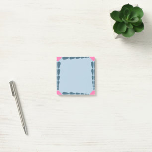 Dekorfarbene Fliese Post-it Klebezettel