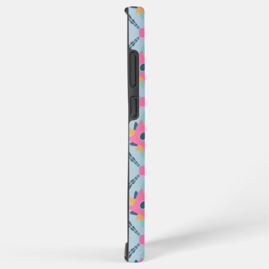 Dekorfarbene Fliese Samsung Galaxy Hülle (Rechte Seite)