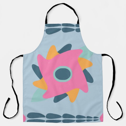 Dekorfarbene Fliese Schürze (Vorderseite)