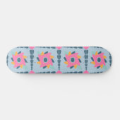 Dekorfarbene Fliese Skateboard (Horizontal)