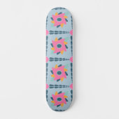 Dekorfarbene Fliese Skateboard (Vorderseite)