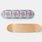 Dekorfarbene Fliese Skateboard (Horizontal)