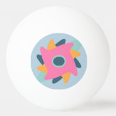 Dekorfarbene Fliese Tischtennisball (Rückseite)