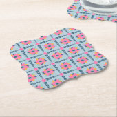 Dekorfarbene Fliese Untersetzer (angewinkelt)