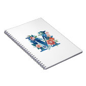 Dekorflormonogramm "M" Notizblock (Rechte Seite)