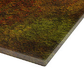 Dekorglas-Schneidplatte Schneidebrett (Ecke)