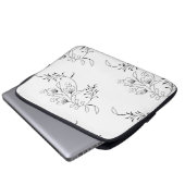 Dekoriativ, Soapstone, Bianca Electronics Bag Laptopschutzhülle (Vorne Knopf)