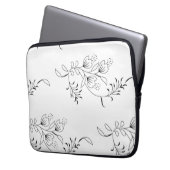 Dekoriativ, Soapstone, Bianca Electronics Bag Laptopschutzhülle (Vorderseite Links)