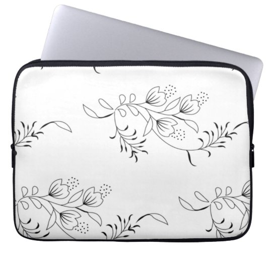 Dekoriativ, Soapstone, Bianca Electronics Bag Laptopschutzhülle (Vorderseite)