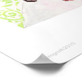 Dekorieren der Eier Poster (Ecke)