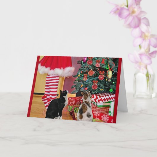 Dekorieren des Baumes Karte (Orchidee)