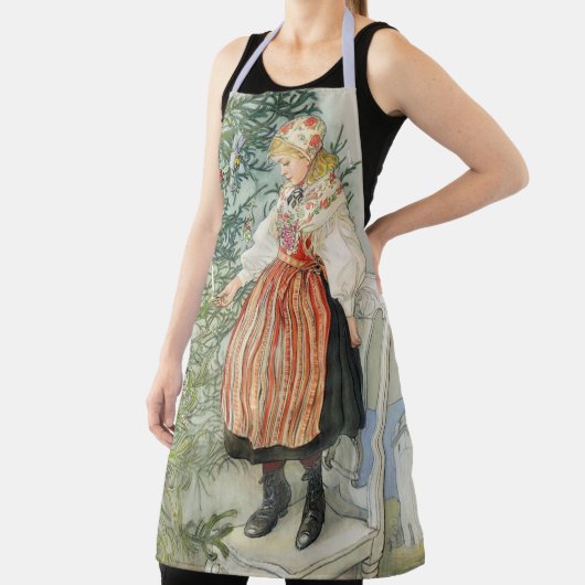 Dekorieren des Weihnachtsbaumes - Carl Larsson Schürze (InSitu)