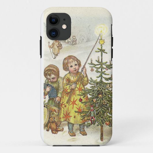 Dekorieren des Weihnachtsbaumes Case-Mate iPhone Hülle (Rückseite)
