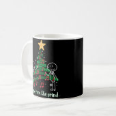 Dekorieren Sie die Xmas Tree BFTG Kaffee-Tasse Kaffeetasse (Vorderseite Links)