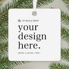 Dekorieren Sie Ihr Design hochladen Metallplatz Ornament Aus Metall