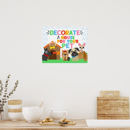 Dekorieren Sie Ihr Haustier-Abonnement Poster (Küche)