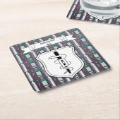 Dekorieren von Party für Zahnmedizin Rechteckiger Pappuntersetzer (angewinkelt)