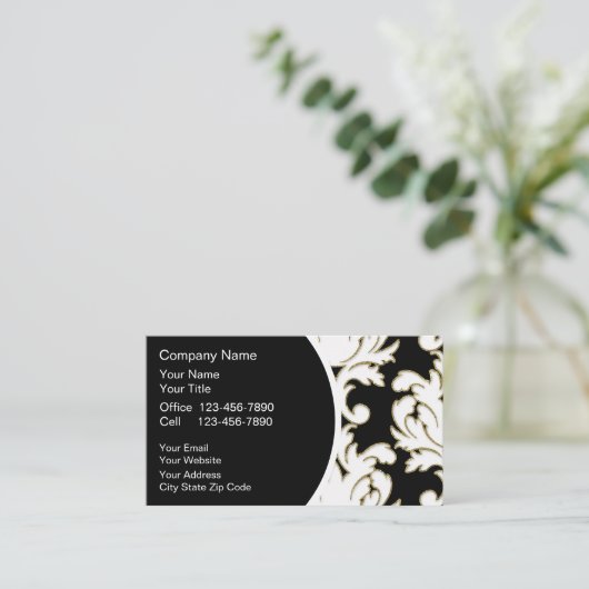 Dekorieren von Visitenkarten Visitenkarte (Stehend Vorderseite)