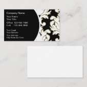 Dekorieren von Visitenkarten Visitenkarte (Vorne/Hinten)