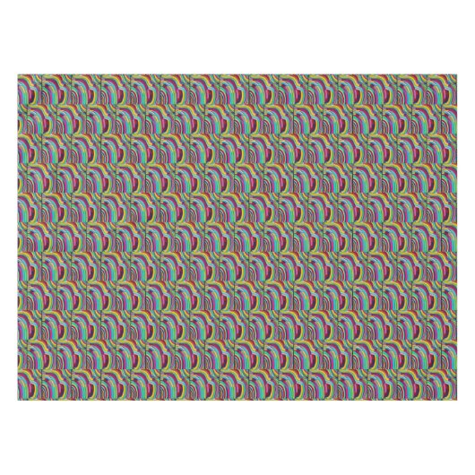Dekoriert Tischdecke (Vorderseite (Horizontal))