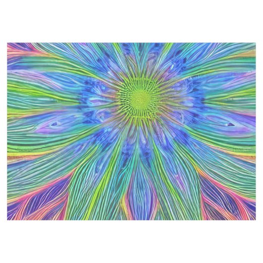 Dekoriert Tischdecke (Vorderseite (Horizontal))