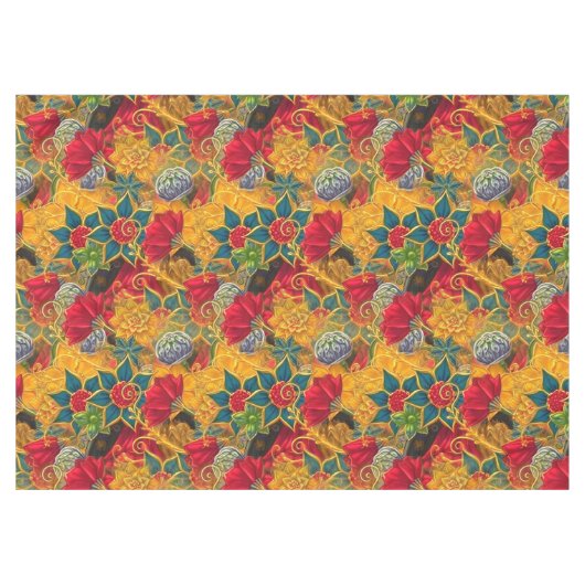 Dekoriert Tischdecke (Vorderseite (Horizontal))