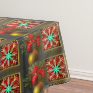 Dekoriert Tischdecke