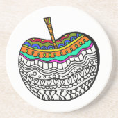 Dekorierte Apple-Untersetzer Getränkeuntersetzer (Vorne)