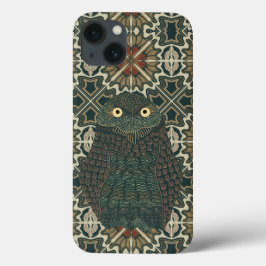 Dekorierte Burrowing Owl Golden Brown Earth Tones Case-Mate iPhone Hülle