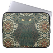 Dekorierte Burrowing Owl Golden Brown Earth Tones Laptopschutzhülle (Vorderseite)