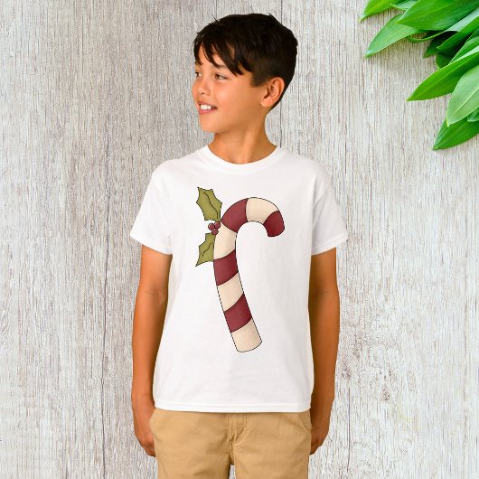 Dekorierte Candy Cane Weihnachtssüße T-Shirt