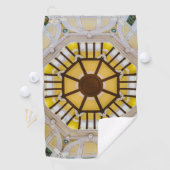 Dekorierte Decke am Bahnhof Tokio Golfhandtuch (Insitu)