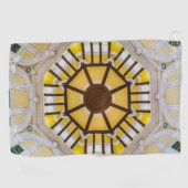 Dekorierte Decke am Bahnhof Tokio Golfhandtuch (Horizontal)