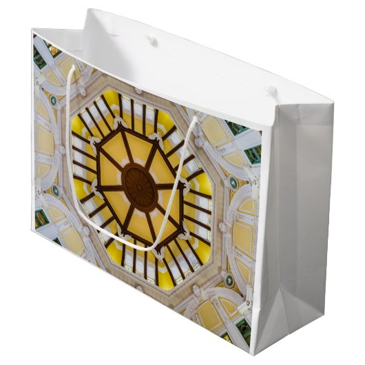 Dekorierte Decke am Bahnhof Tokio Große Geschenktüte (Vorderseite Schrägansicht)