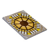 Dekorierte Decke am Bahnhof Tokio Notizblock (Rechte Seite)