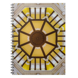 Dekorierte Decke am Bahnhof Tokio Notizblock