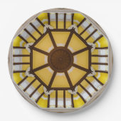 Dekorierte Decke am Bahnhof Tokio Pappteller (Vorderseite)