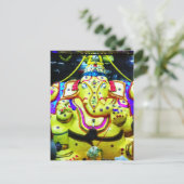 Dekorierte Ganesha Postkarte (Stehend Vorderseite)