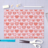 Dekorierte Herzen Seidenpapier (Handwerk)