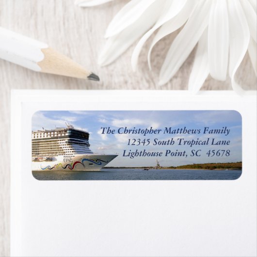 Dekorierte Kreuzschiff Bow Personalisiert (Insitu)