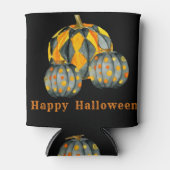 Dekorierte Kürbiskins Halloween, individuell anpas Dosenkühler (Vorderseite)