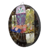 Dekorierte Ostereier Art Print Dartscheibe (Vorderseite rechts)